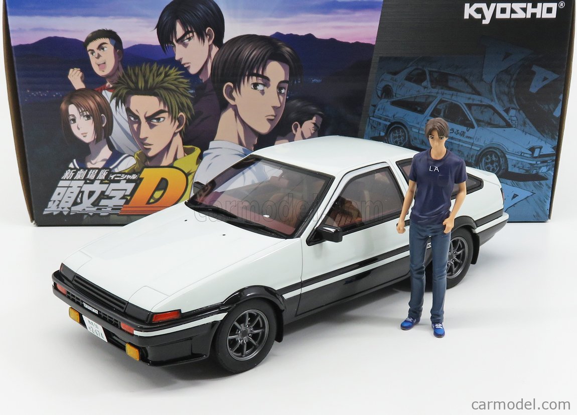 KYOSHO KSR18D01 Scale 1/18 | TOYOTA SPRINTER TRUENO (AE86) WITH