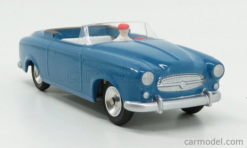 1:43 Model Solido Peugeot 403 Cabriolet Blue 1959 100 Series' 