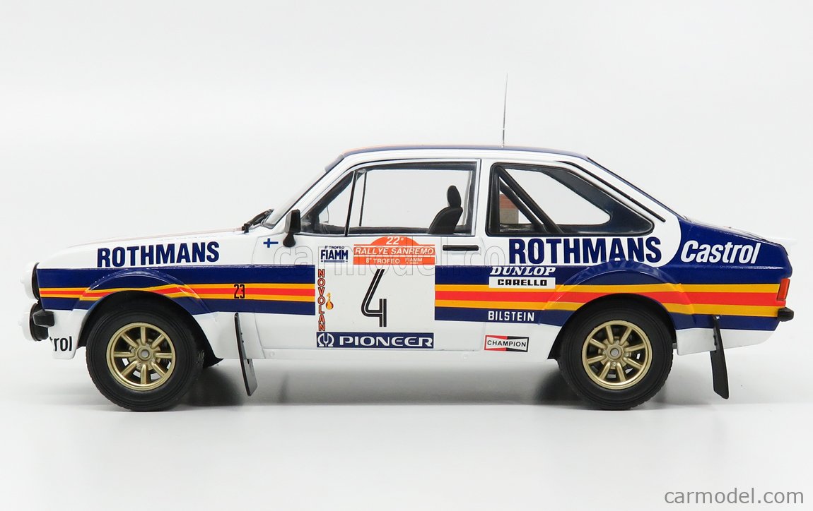 IXO-MODELS 18RMC037A Scale 1/18 | FORD ENGLAND ESCORT MKII RS 1800 TEAM ...