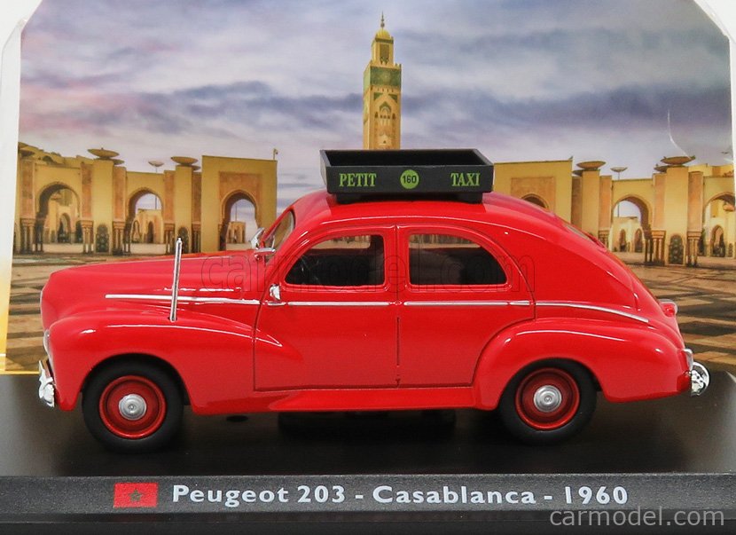 coche miniatura coleccion peugeot 203 año 1960 - Compra venta en  todocoleccion