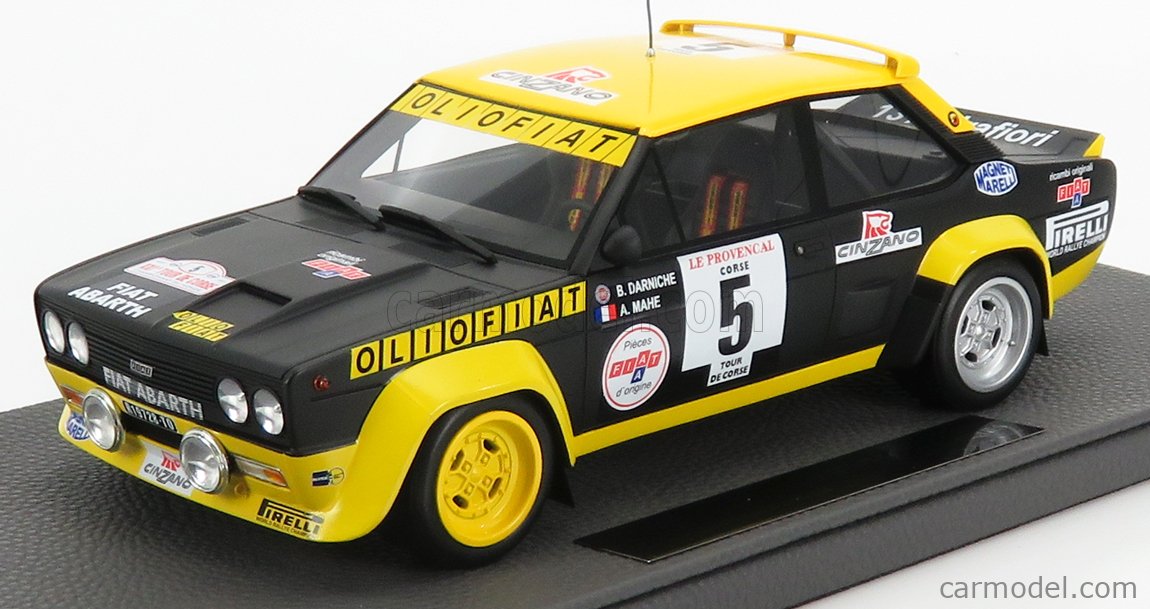 Modèle Réduit Fiat 131 Abarth #5 Tour De Corse 1977 - Solido 1/18 Neuve