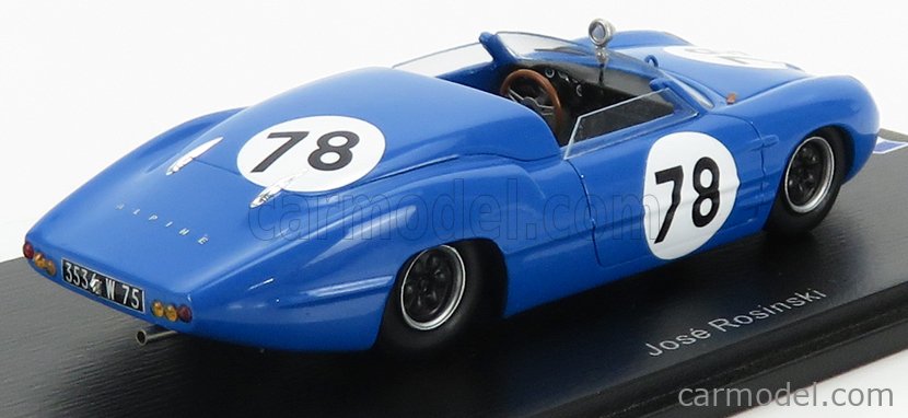Miniature Alpine M63 Le Mans #49 1963 - Spark 1/43 - Neuve