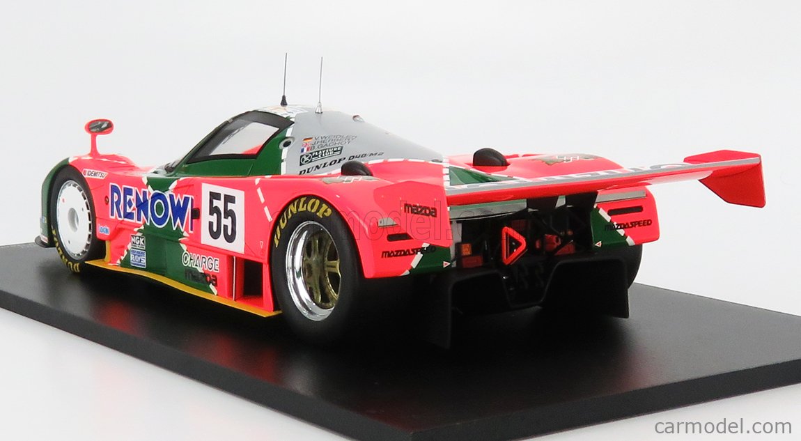 MAZDA - 787B 2.6L TEAM MAZDASPEED CO. LTD. N 55 WINNER 24h LE MANS 1991  B.GACHOT - J.HERBERT - V.WEIDLER