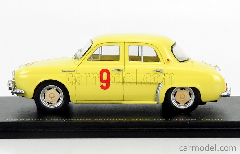 SPARKMODEL S5208 Scale 1/43 RENAULT DAUPHINE N 9 WINNER RALLY TOUR