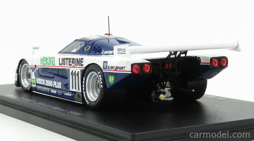 Spark S6801 Spice SE88C, No.171, 16th 24H Le Mans 1989, D