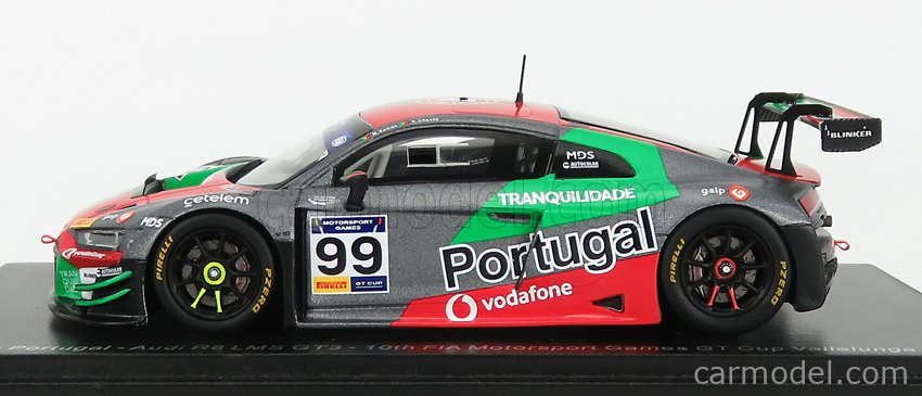 AUDI - R8 LMS TEAM PORTUGAL N 99 FIA MOTORSPORT GAMES GT CUP VALLELUNGA  2019 M.RAMOS - H.CHAVES