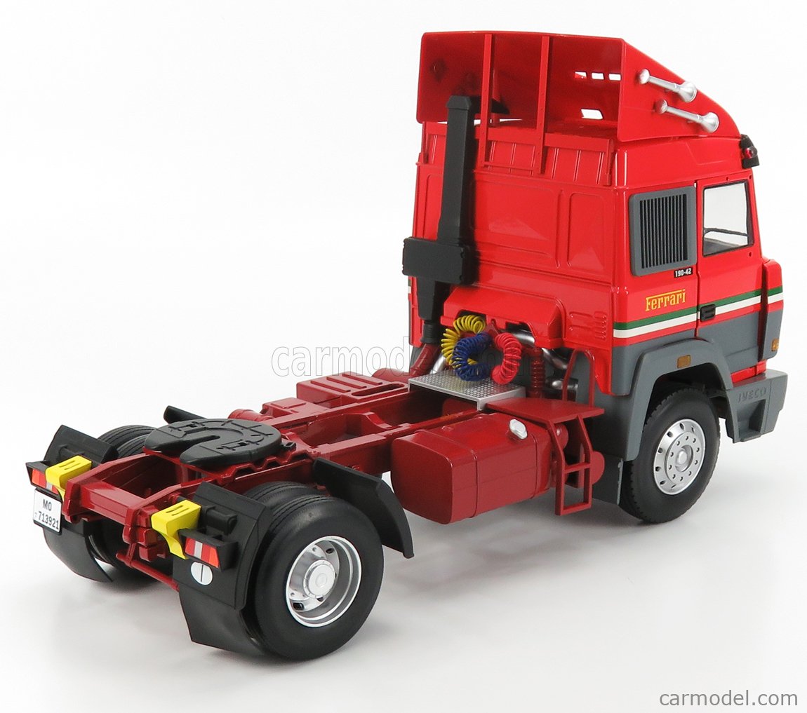 Camion Iveco New Roy - Échelle 1:50 - 20 Cm - Moulé Sous Pression - Scuderia Ferrari