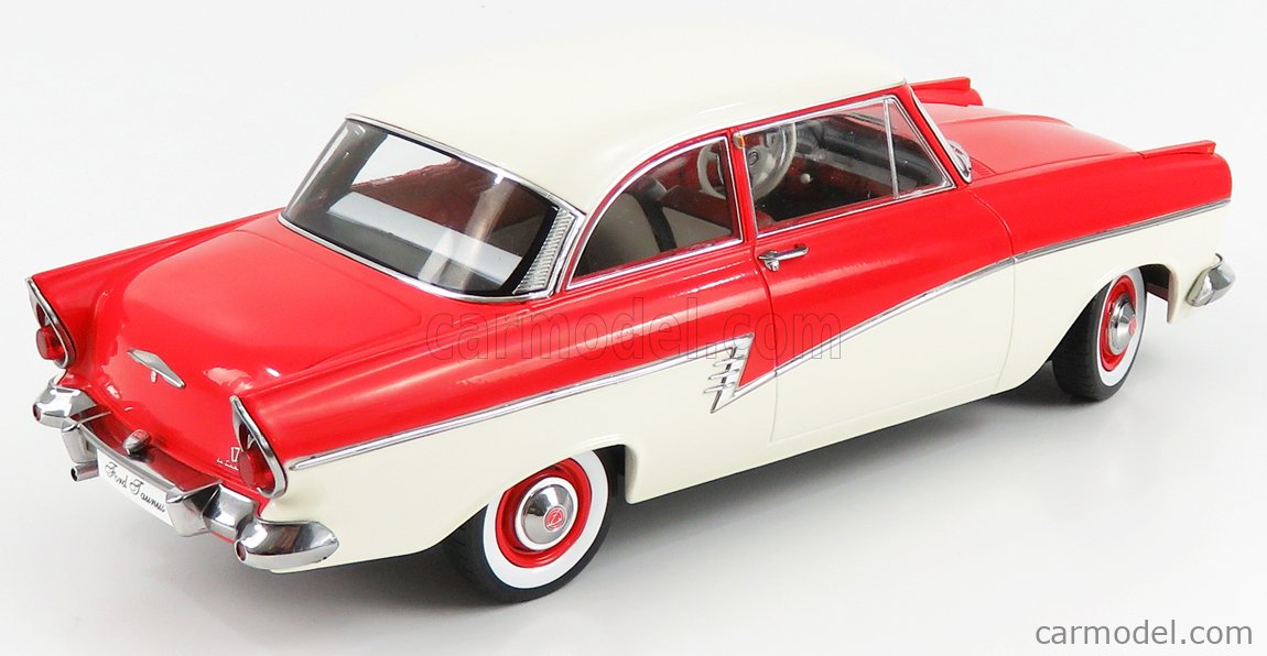 KK-SCALE KKDC180271 Scale 1/18  FORD ENGLAND TAUNUS 17M P2 1957 RED WHITE