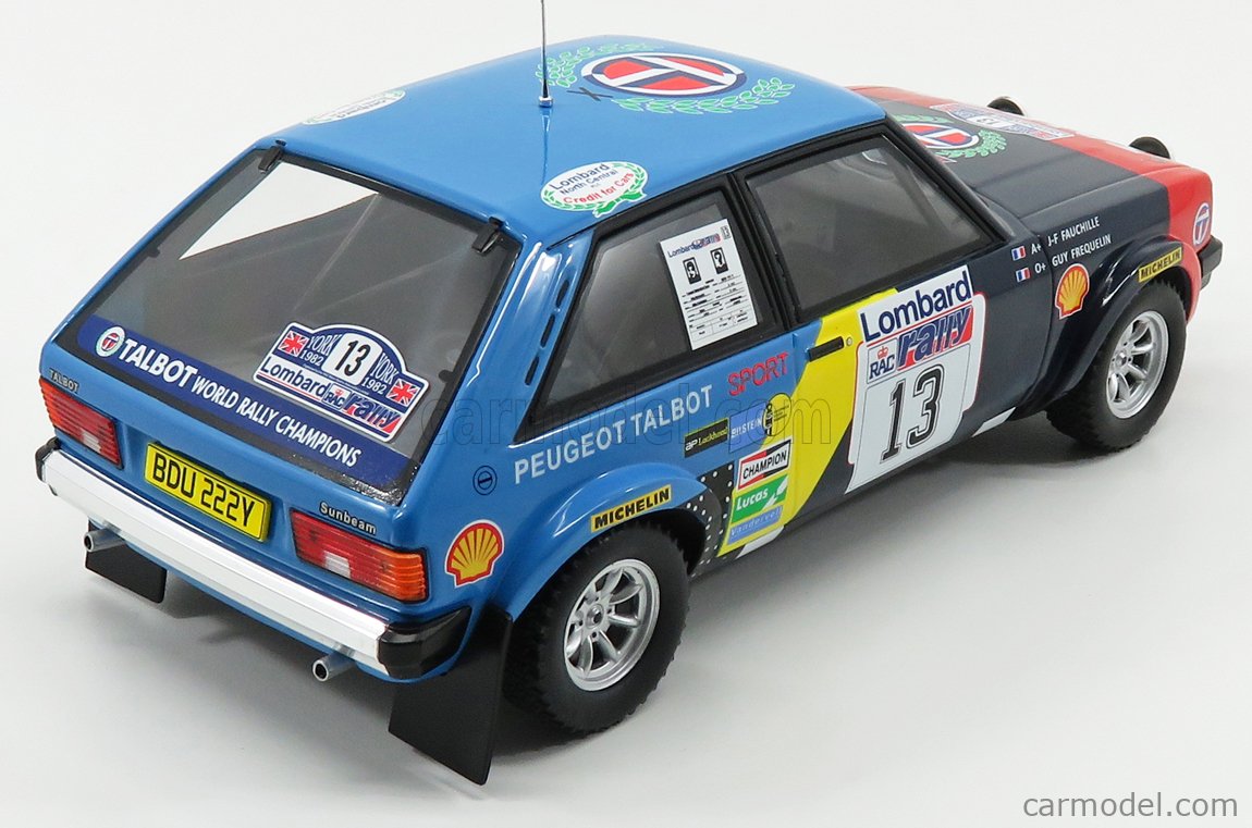 Talbot Sunbeam Lotus - Rallye de Portugal - Vinho do Porto 1980 - Toivonen - Lindqvist