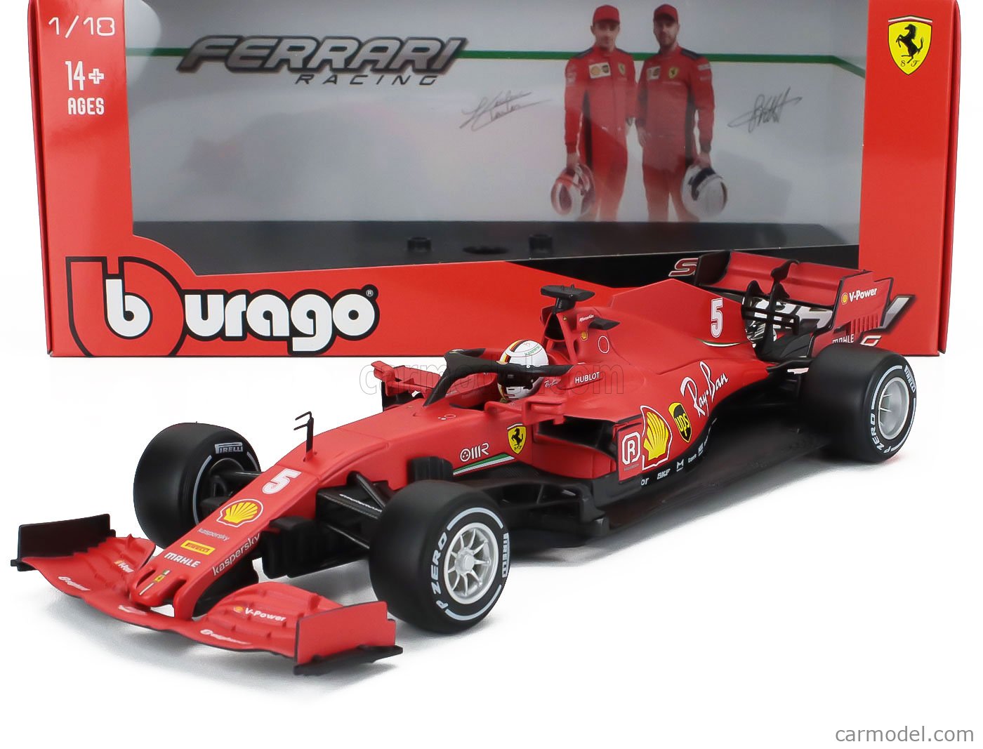 BURAGO 18-16808VW Scale 1/18 | FERRARI F1 SF1000 TEAM