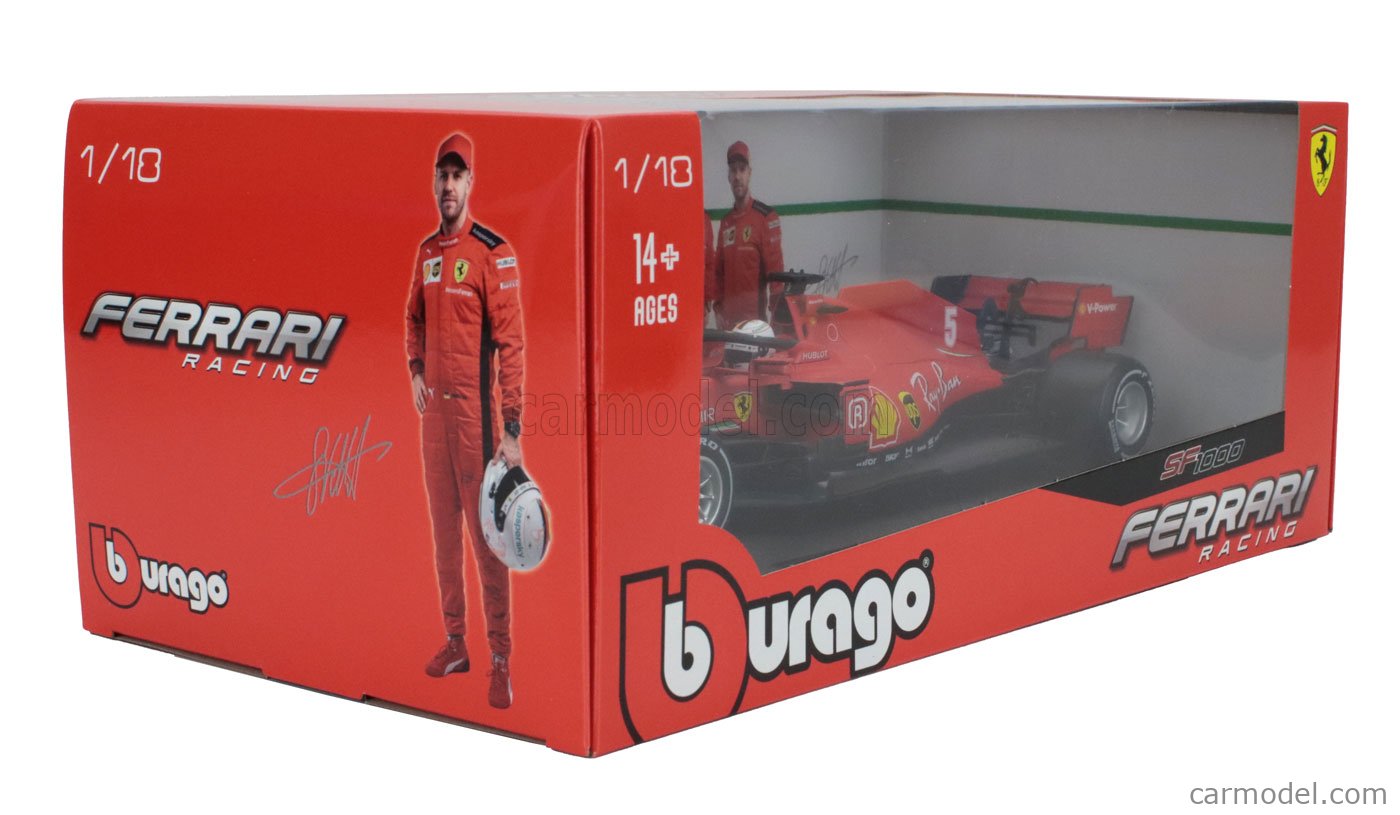 BURAGO 18-16808VW Scale 1/18 | FERRARI F1 SF1000 TEAM