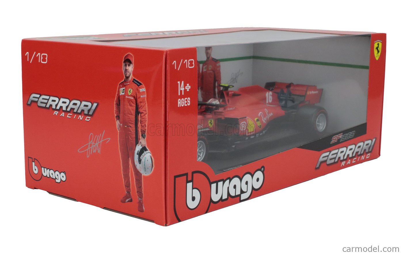 BURAGO 18-16808LR Scale 1/18 | FERRARI F1 SF1000 TEAM