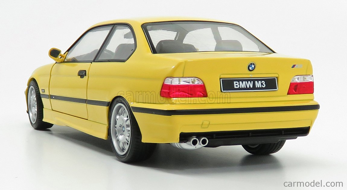 SOLIDO 1803902 Scale 1/18  BMW 3-SERIES (E36) M3 COUPE 1994 YELLOW