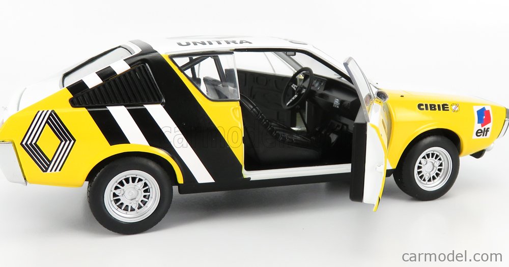 SOLIDO 1803702 Scale 1/18 | RENAULT R17 N 2 RALLY HIVERS RUSSE 1976 B ...