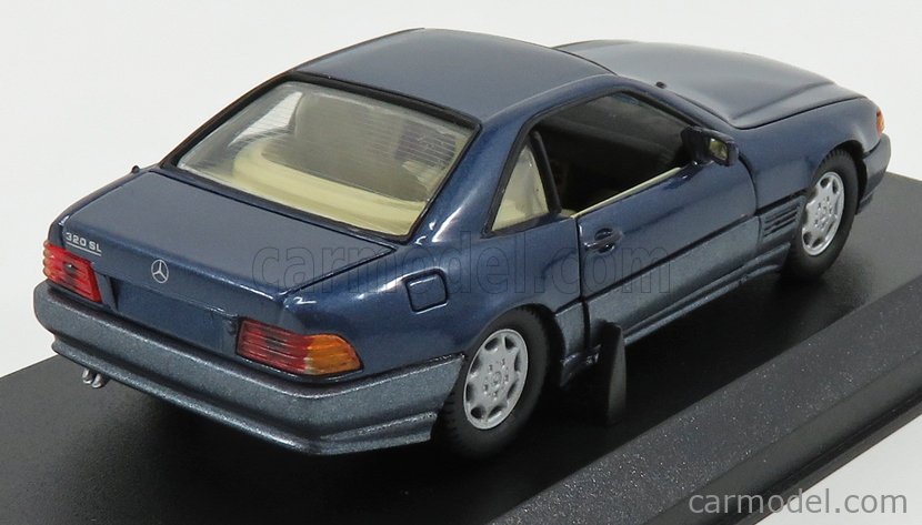 1/64 Kyosho MERCEDES BENZ SL500 BLUE diecast car model 