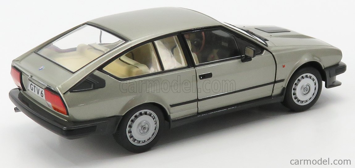 1984 1/18 Solido Soli1802304 Alfa Romeo Gtv6 Silver