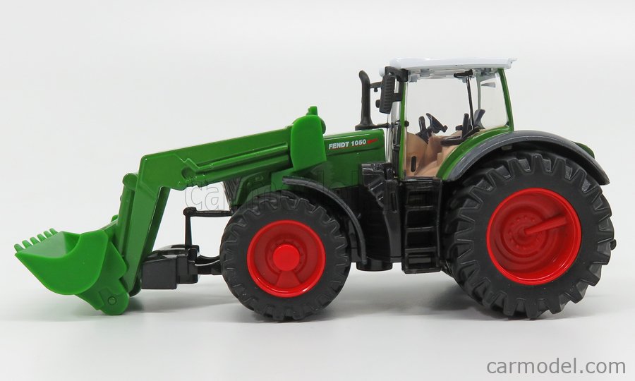 Burago Fendt Vario 1000 tractor with tráiler 2016 Green Grey red 1:40 bu31654 mo 