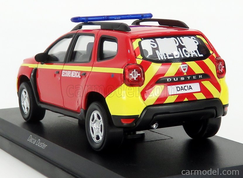 Dacia Duster 2018 POMPIERS SECOURS MEDICAL NOREV Echelle 1//43 NO 509013