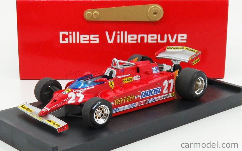 型番★ Ferrari 126 CK 1981 Villeneuve 1/18 ミニカー　★ 乗用車