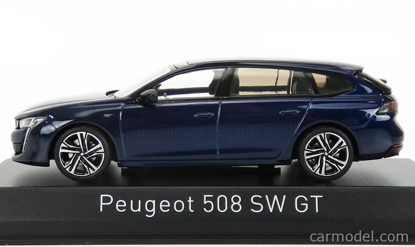 PEUGEOT 508 SW GT 2018 Dark Blue NOREV 1/43 Ref 475828 