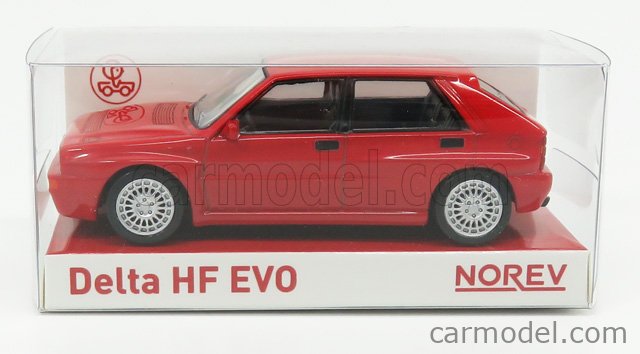 Norev 780098 Lancia Delta evo 2 rojo-jet Car escala 1:43 maqueta de coche nuevo ° 