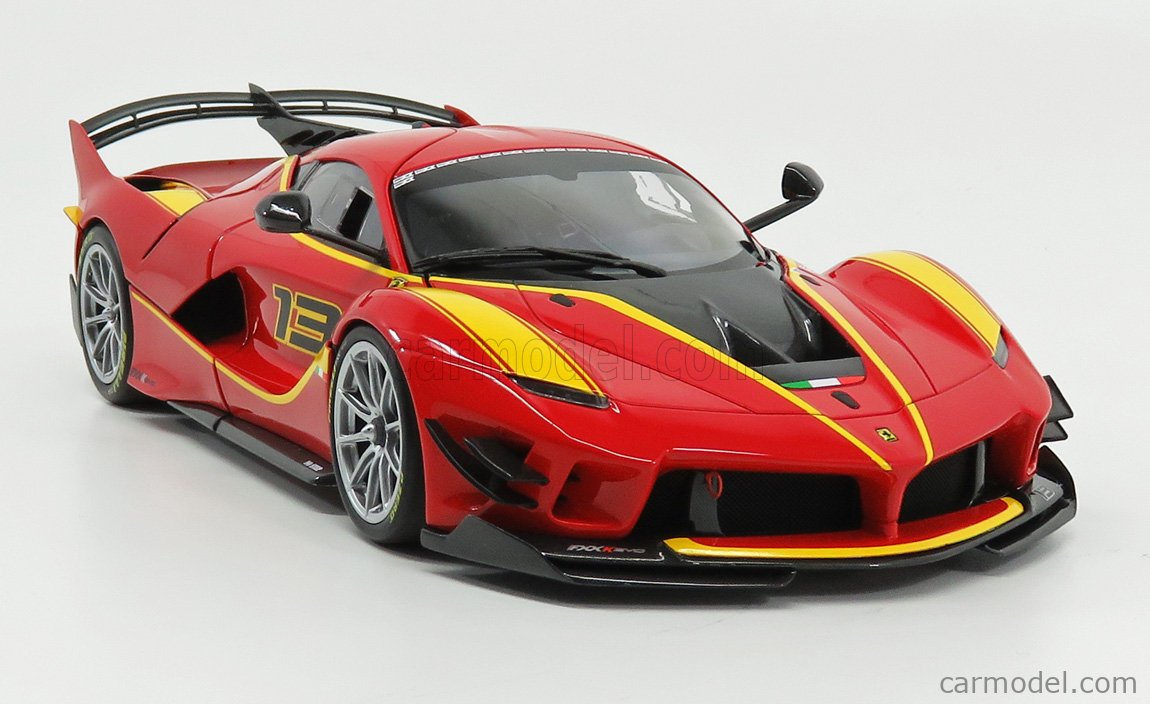 Bbr Models Bbr Scala Ferrari Fxx K Evo N Rosso Corsa Red Yellow