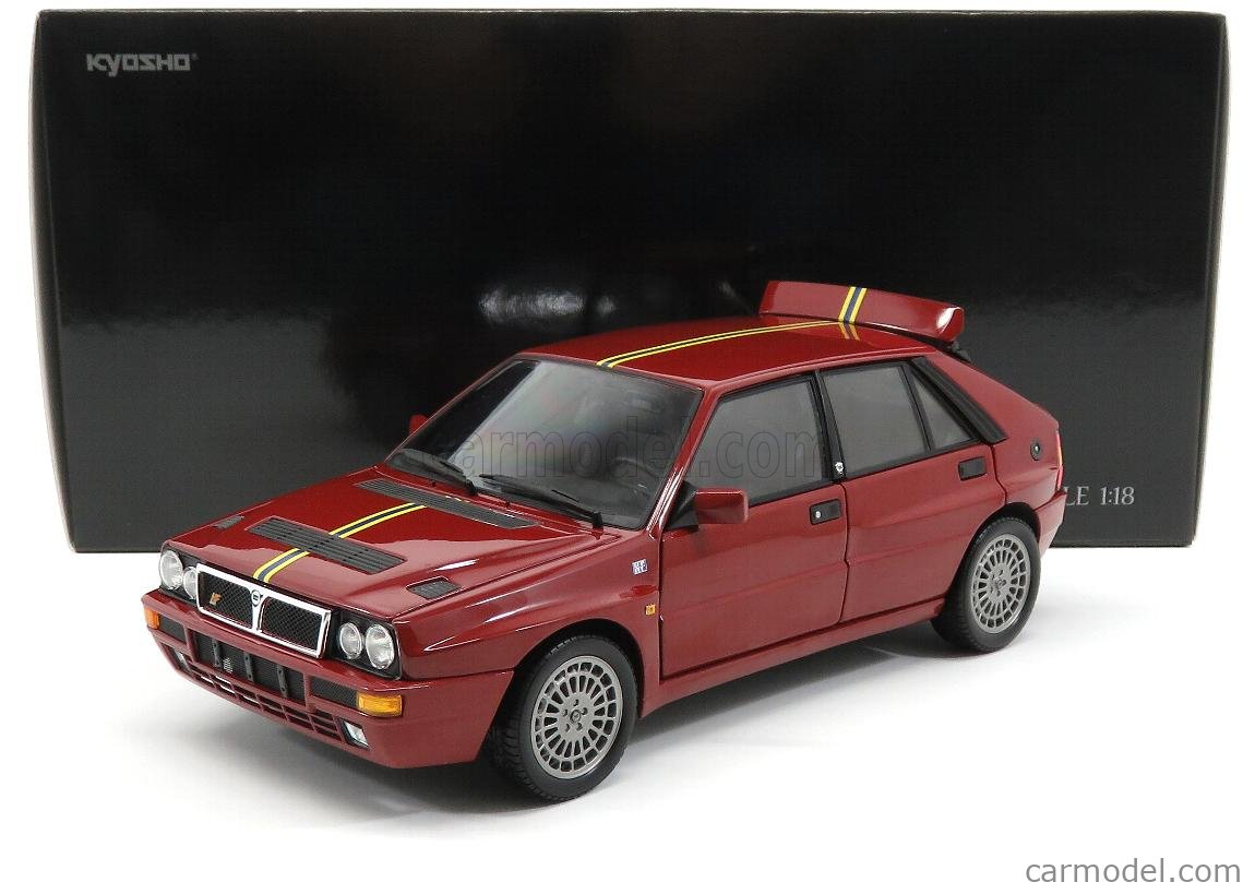 Lancia Delta HF Integrale Evo 2 1:18 赤 Kyosho 1:18 Lancia Delta HF integrale Evo 2 