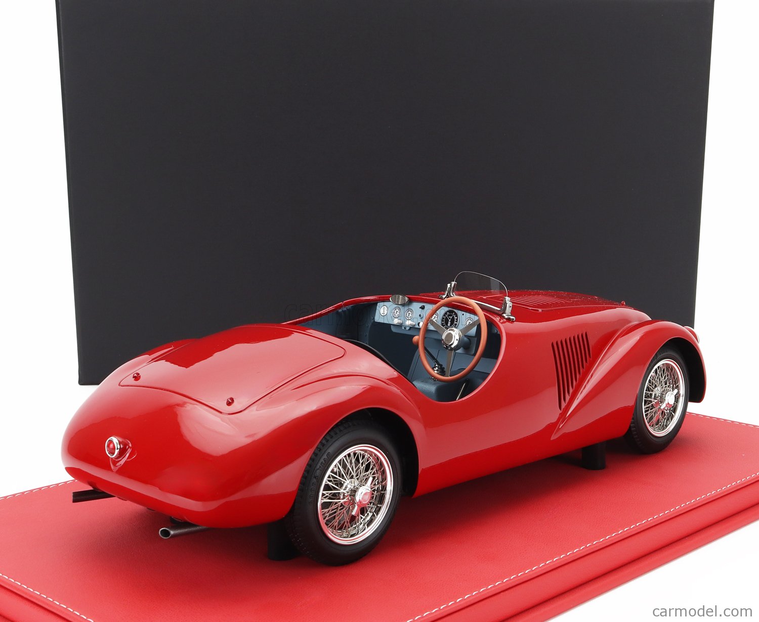 1/12 VIP Scale Models Ferrari 125S Roadster 1947 ダークレッド