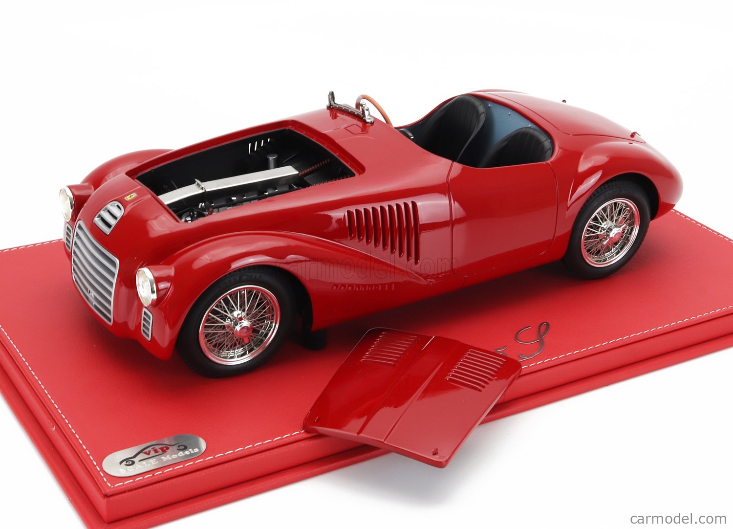 1/12 VIP Scale Models Ferrari 125S Roadster 1947 ダークレッド 