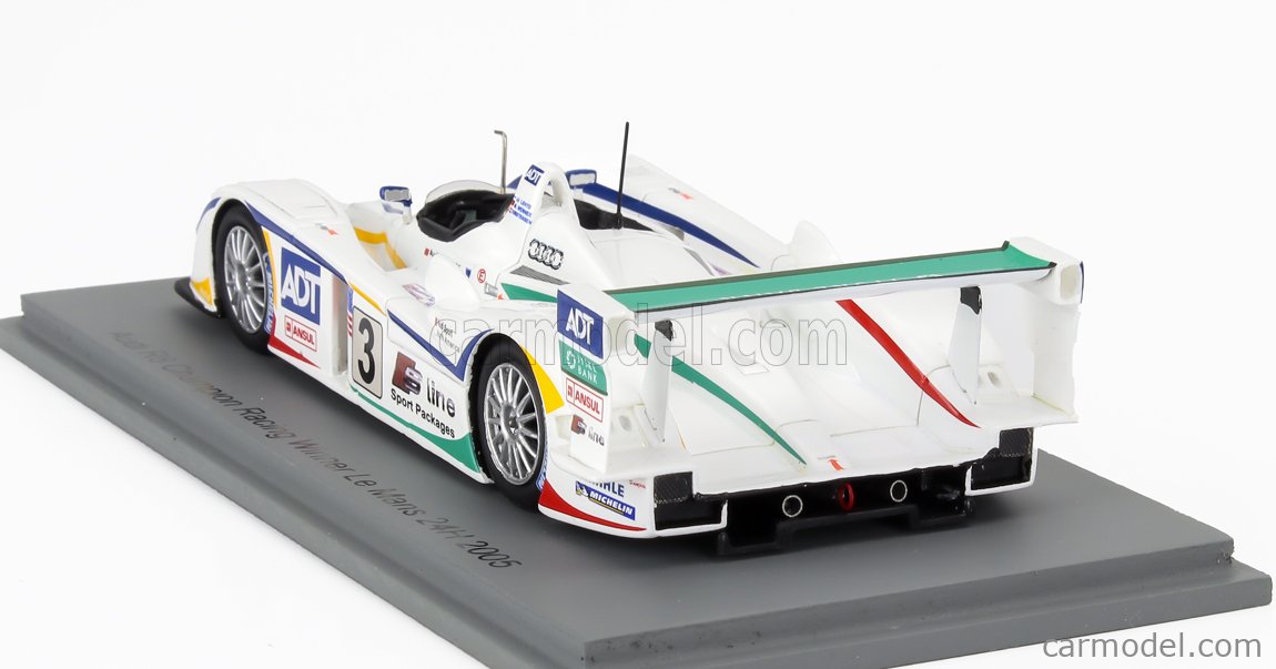 SPARK-MODEL 43LM05 Scale 1/43 | AUDI R8 3.6L TURBO TEAM ADT