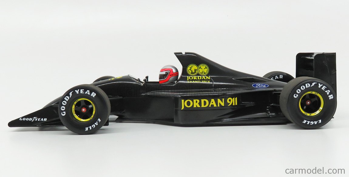 ミニカー Hot Wheels Jordan F1 Car 1/18 1/18 Hot Wheels Racing Damon Hill Jordan 199 Grand Prix 1999