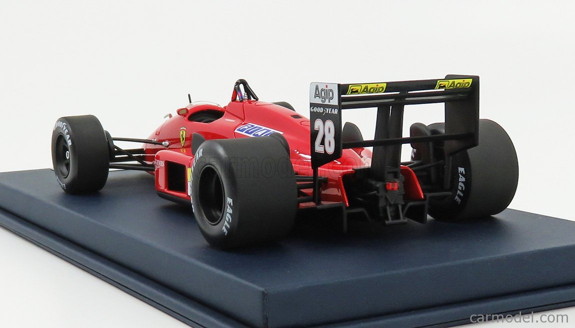 Ferrari F1 87-88 Alboreto #27 Looksmart 1/18 - 1988 Résine Avec Support