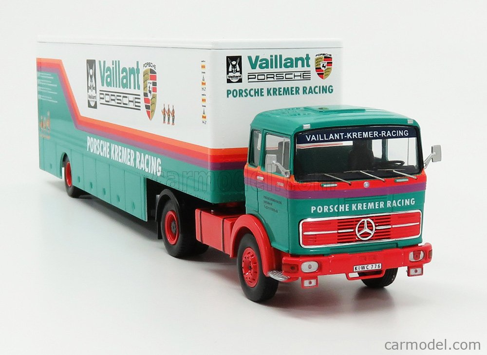 Ixo Models Ttr Masstab Mercedes Benz Lps Truck Team Vaillant Porsche Kremer