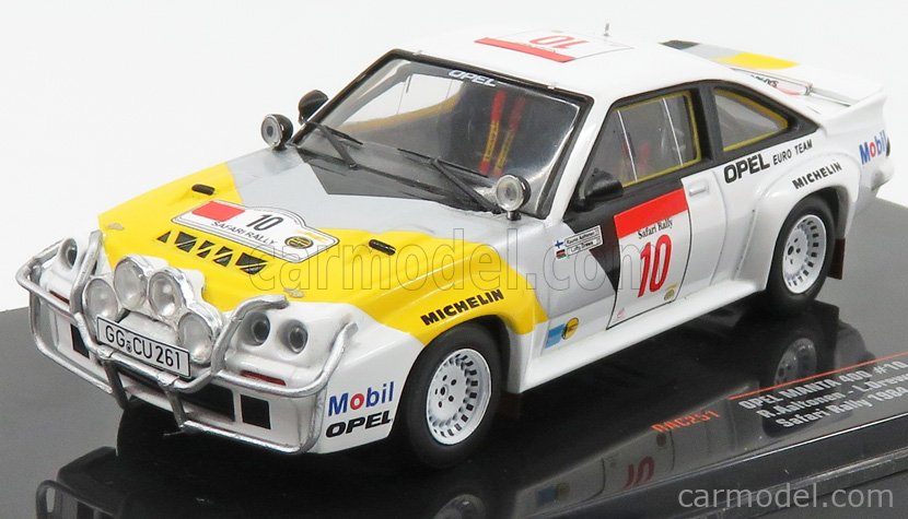 Diecast model cars Opel Manta 1/18 IXO 400 Rallye Manx 1984 #37 azer 1:18