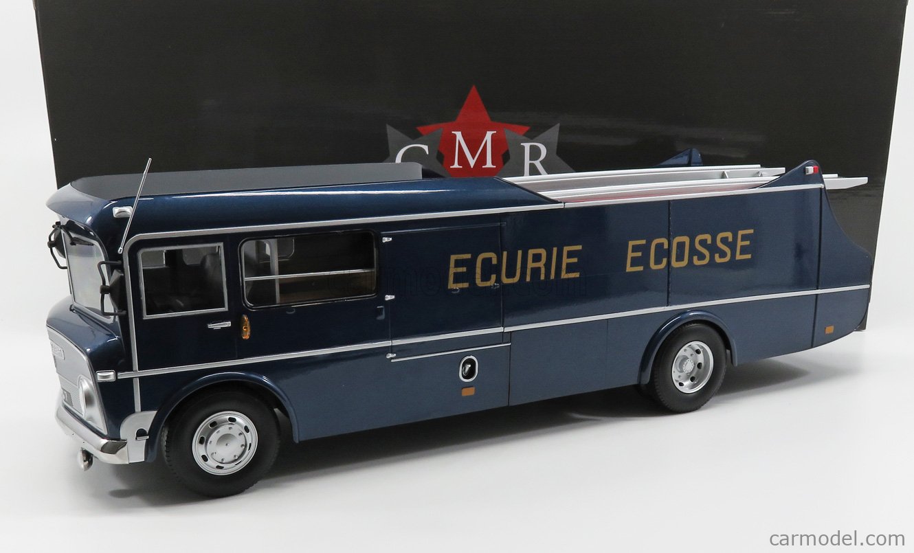 Commer TS3 Truck Team Transporter Ecurie Ecosse 1959 blau metallic 1:18 CMR