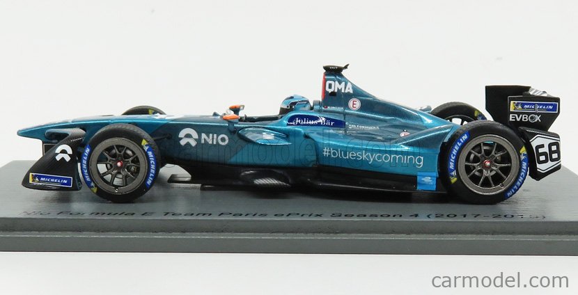 SPARK-MODEL S5943 Scale 1/43 | NIO FORMULA-E TEAM NIO SPORT