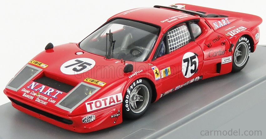 Miniature Tokoloshe Models 1/43 – Ferrari 365 GTA #75 – 24H Du Mans 1977 (montée)