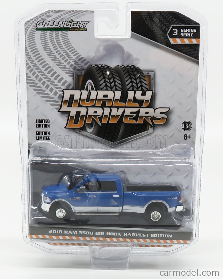 GREENLIGHT 46030D Scale 1/64 DODGE RAM 3500 PICK-UP BIG HORN