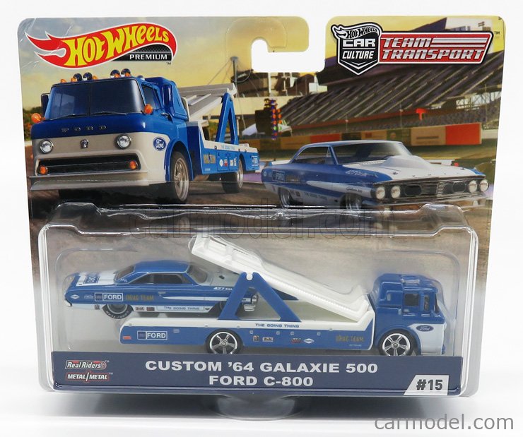 Cars Trucks And Vans Contemporary Manufacture Hot Wheels Custom Galaxie 500 64 And Ford C800 Team 3060