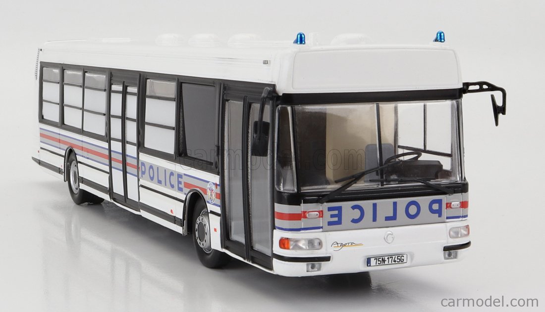Bus de la Police Nationale IRISBUS Agora S (2002) 1/43 Hachette