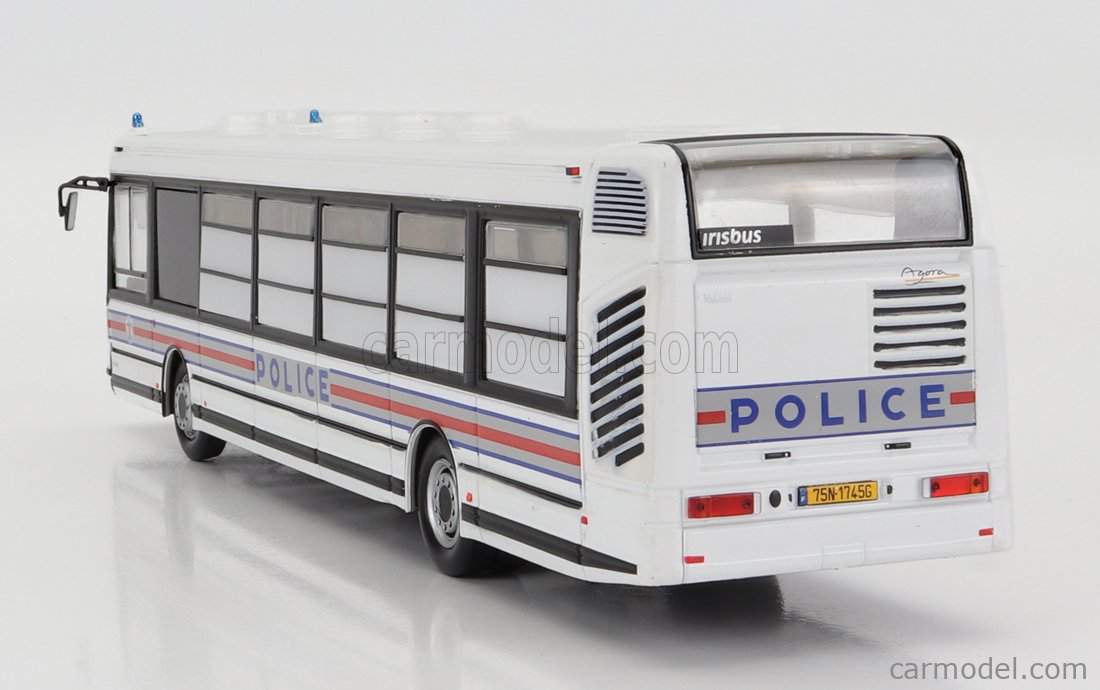 Die Cast Autobus Du Monde Irisbus Agora Police Nationale