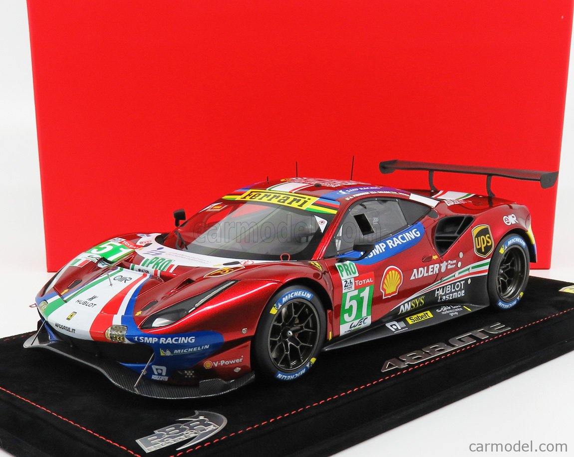 FERRARI - 488 GTE EVO 3.9L TURBO V8 TEAM AF CORSE N 51 WINNER CLASS LMGTE  PRO 24h LE MANS 2019 J.CALADO - A.PIER GUIDI - D.SERRA