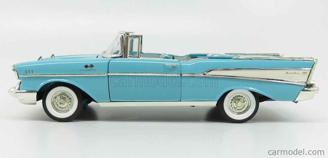 ERTL 07480 Scale 1/18 | CHEVROLET BEL AIR CABRIOLET 1957 RED