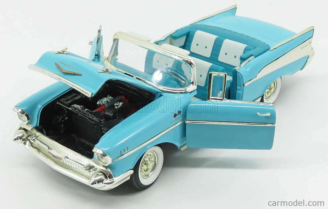 ERTL 07480 Scale 1/18 | CHEVROLET BEL AIR CABRIOLET 1957 RED