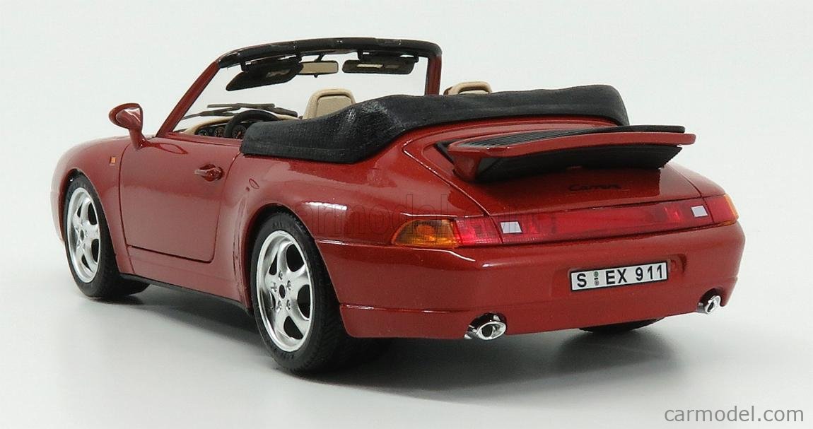 burago porsche 911 carrera cabriolet 1994