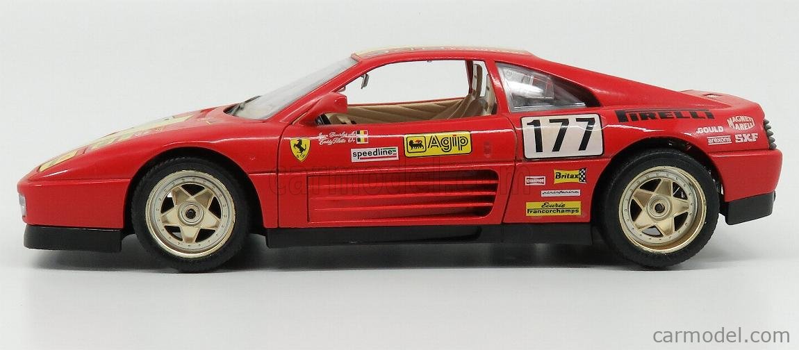 burago 1/24 ferrari 348 tb 1989 made in italy - Compra venta en