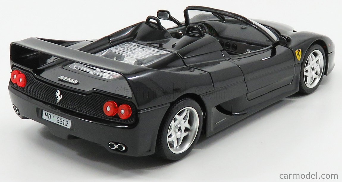 BURAGO 3372 Scale 1/18 | FERRARI F50 SPIDER 1995 BLACK