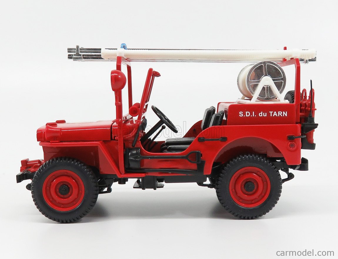 jeep willys solido 1/18 - Compra venta en todocoleccion