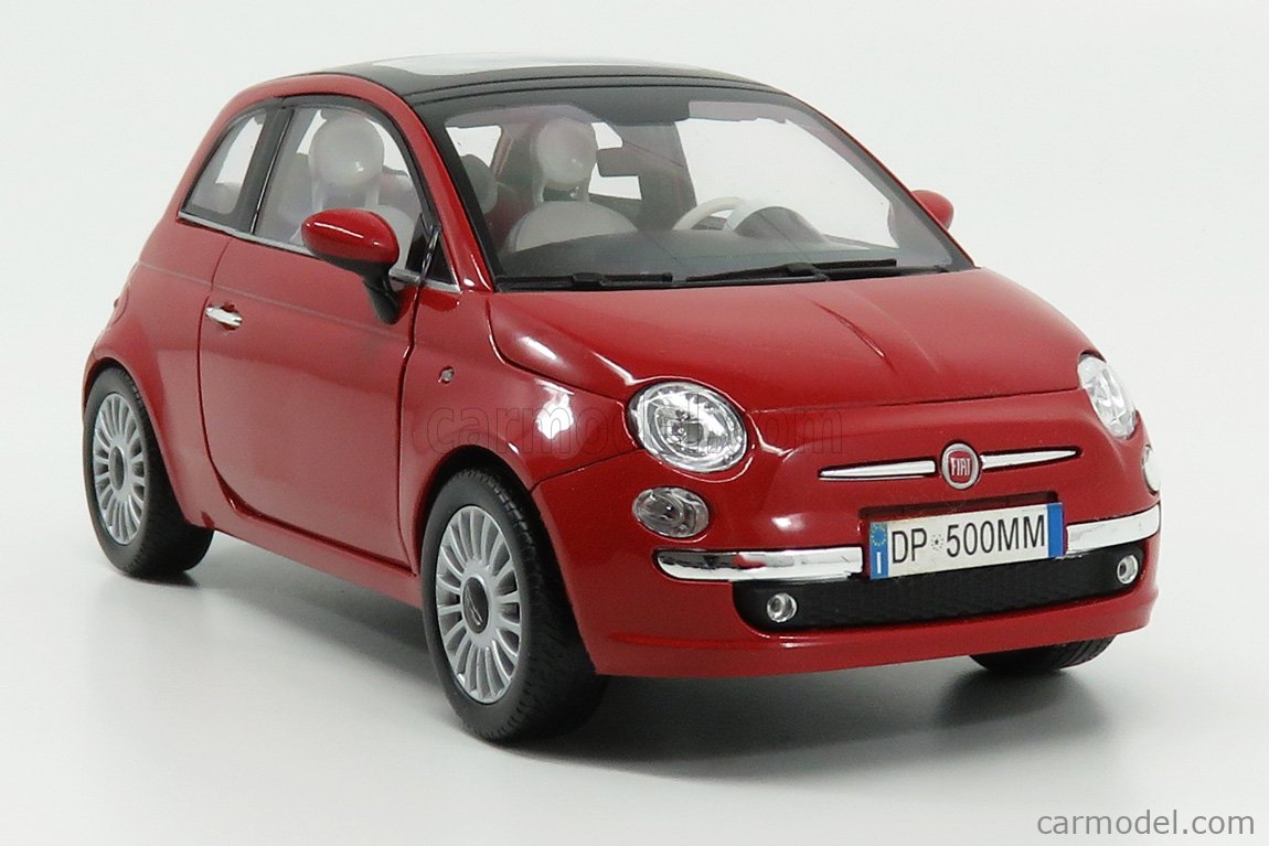Modélisme Fiat Nuova 500 Rouge 2007 échelle 1:43 New Ray - Neuf, Miniature Die-cast
