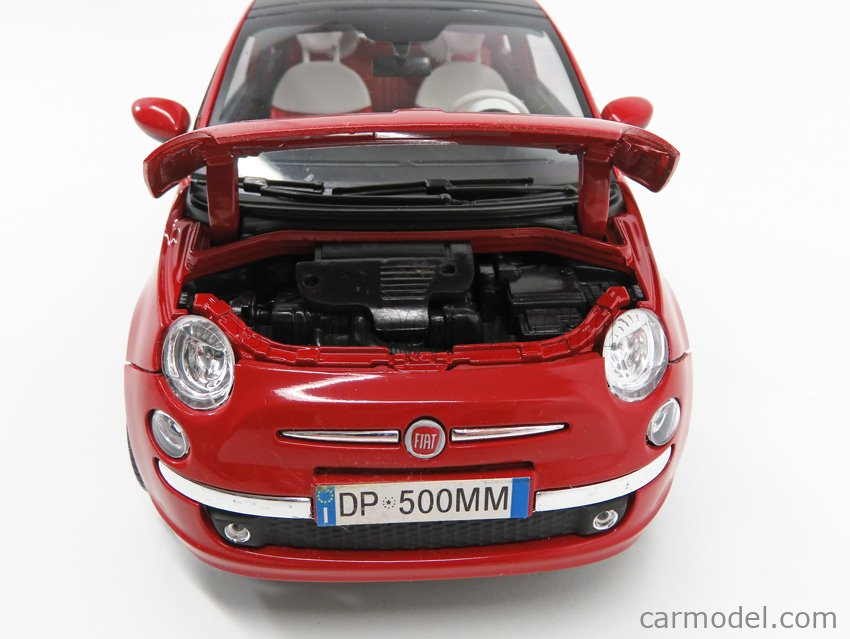 Modélisme Fiat Nuova 500 Rouge 2007 échelle 1:43 New Ray - Neuf, Miniature Die-cast